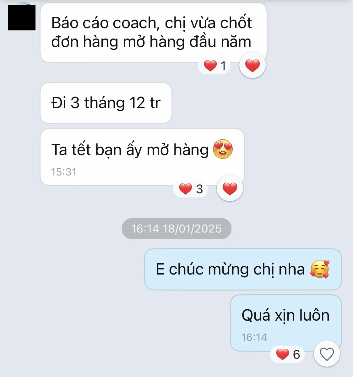 Tin nhắn học viên