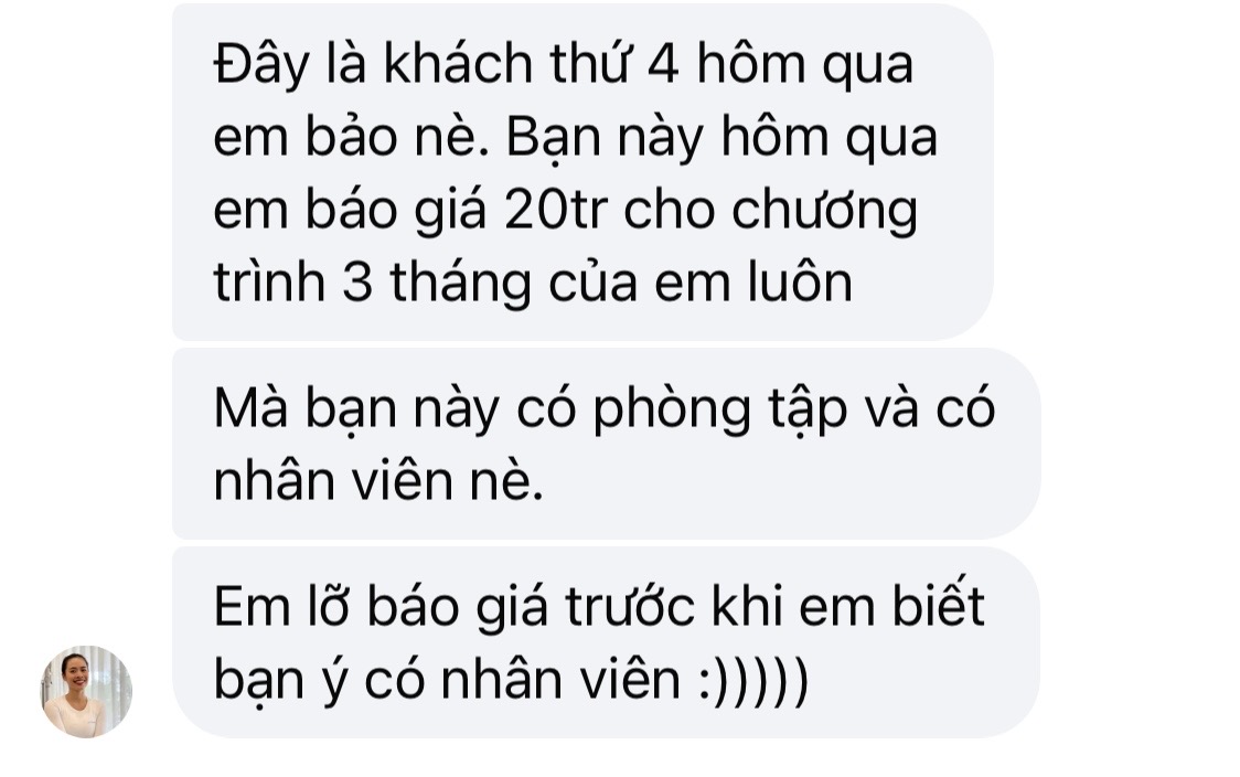 Tin nhắn học viên