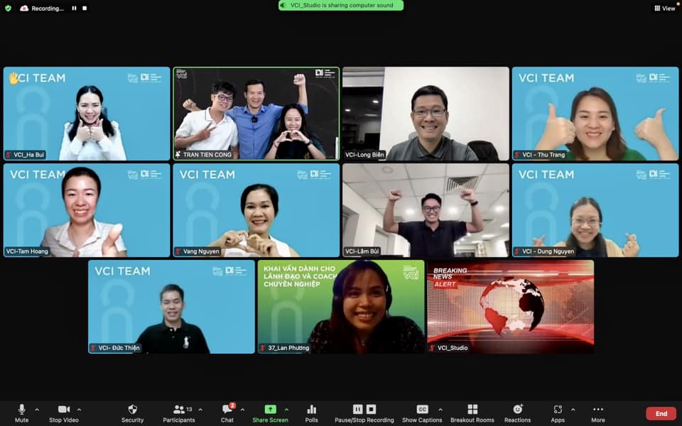VCI Team cùng Master Coach Trần Tiến Công